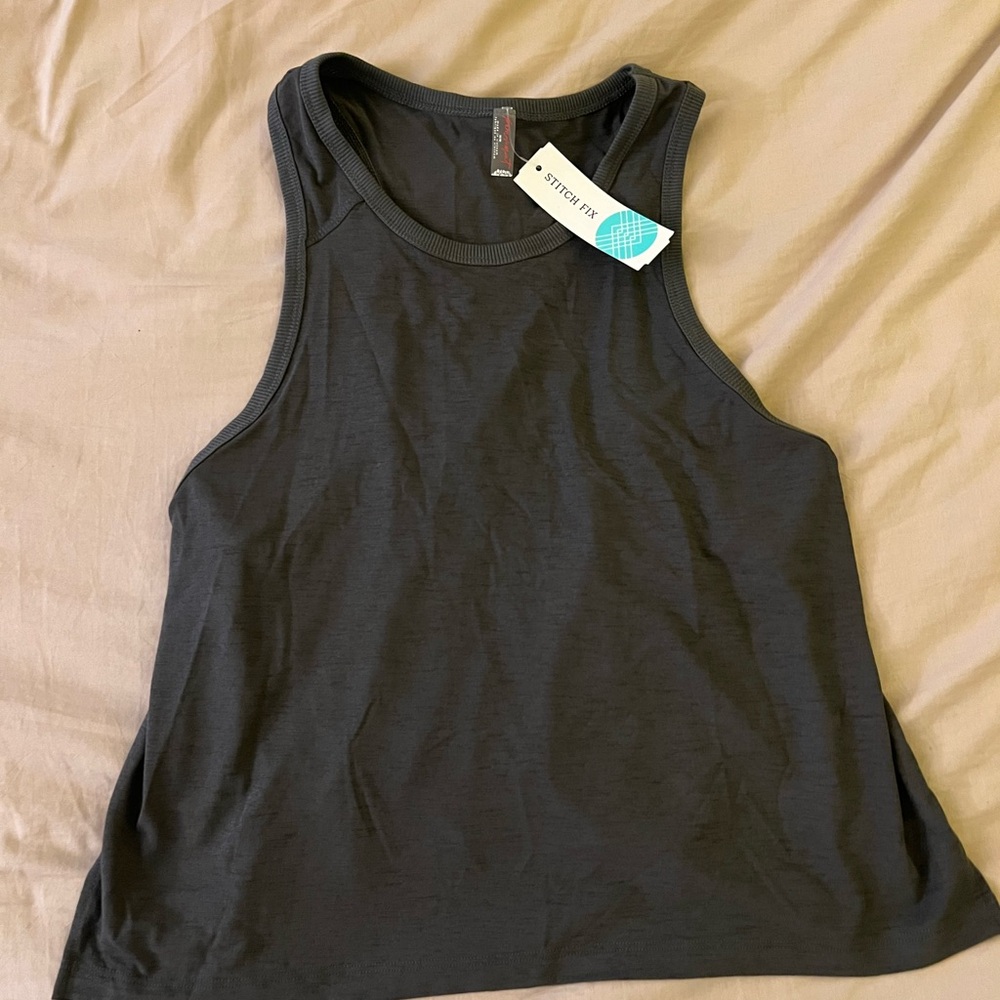 FP Movement by Free People Gray Muscle Tee